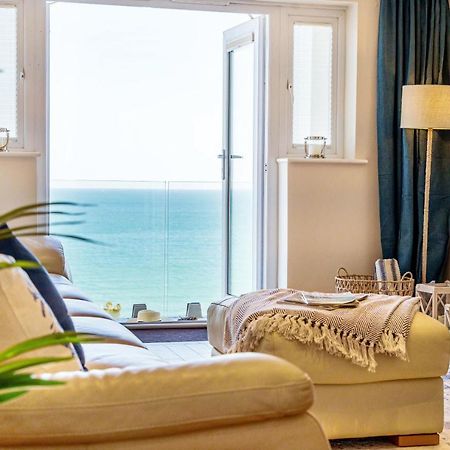 Carbis Bay - Luxury 3 Bed Penthouse Apartment With Sea Views Parking Sauna Balcony Εξωτερικό φωτογραφία