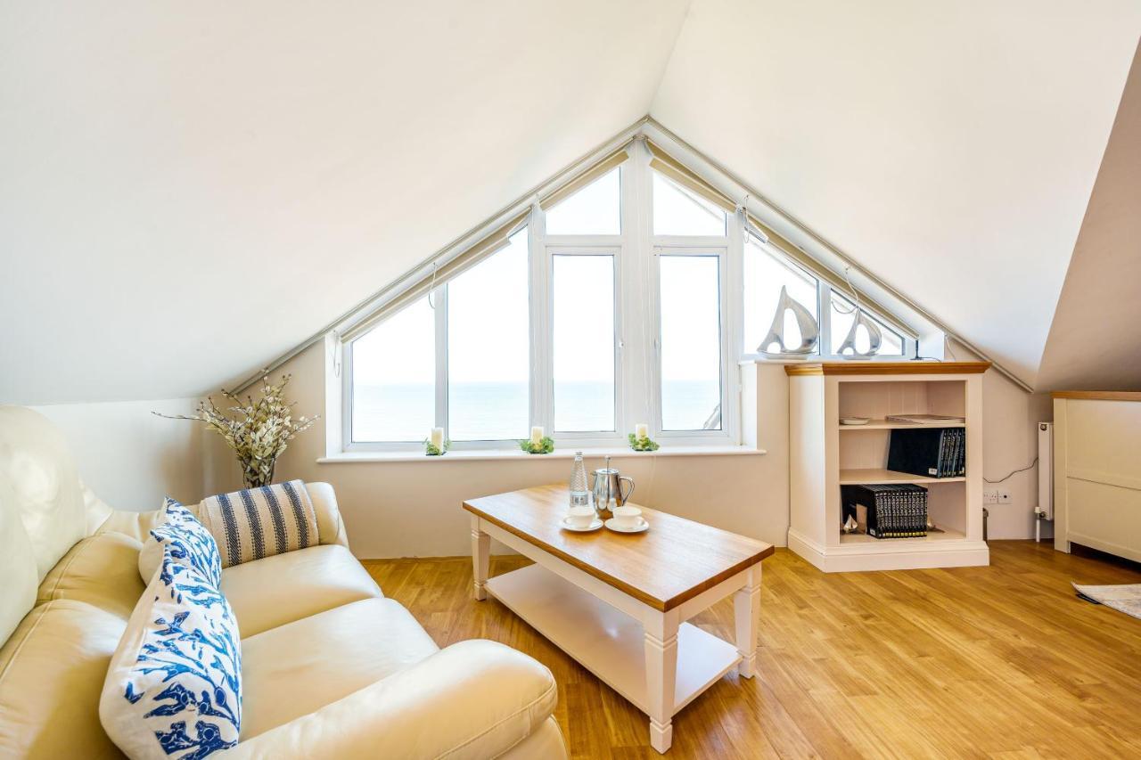 Carbis Bay - Luxury 3 Bed Penthouse Apartment With Sea Views Parking Sauna Balcony Εξωτερικό φωτογραφία