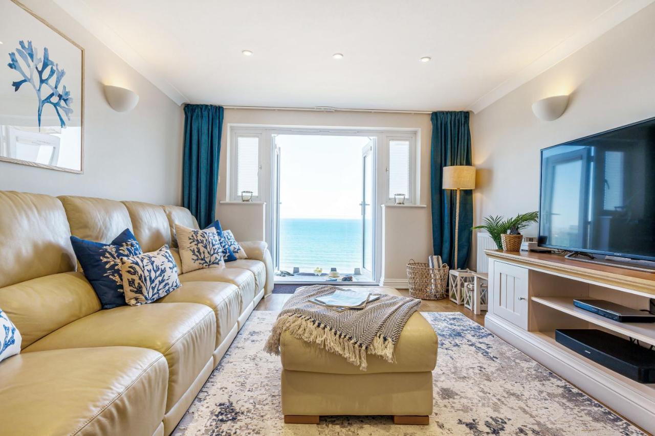 Carbis Bay - Luxury 3 Bed Penthouse Apartment With Sea Views Parking Sauna Balcony Εξωτερικό φωτογραφία