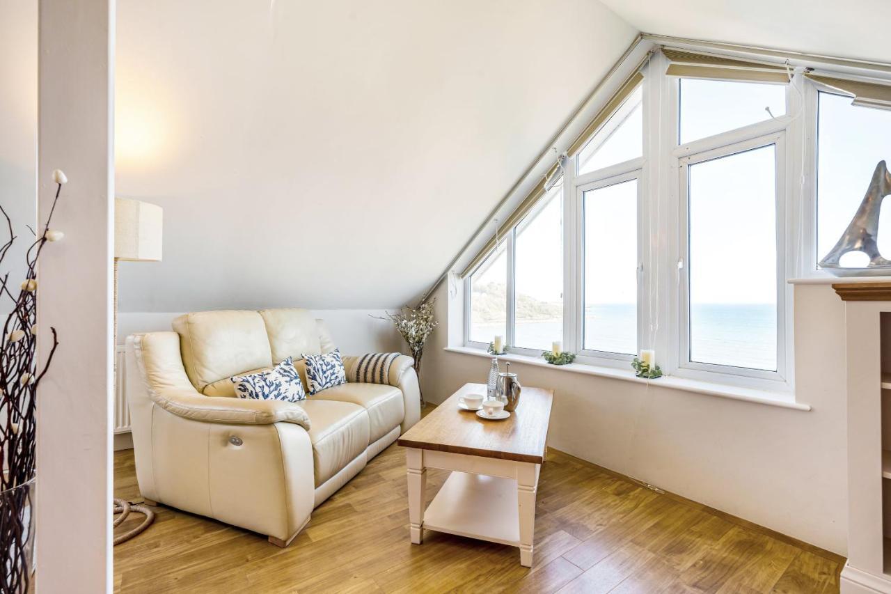 Carbis Bay - Luxury 3 Bed Penthouse Apartment With Sea Views Parking Sauna Balcony Εξωτερικό φωτογραφία